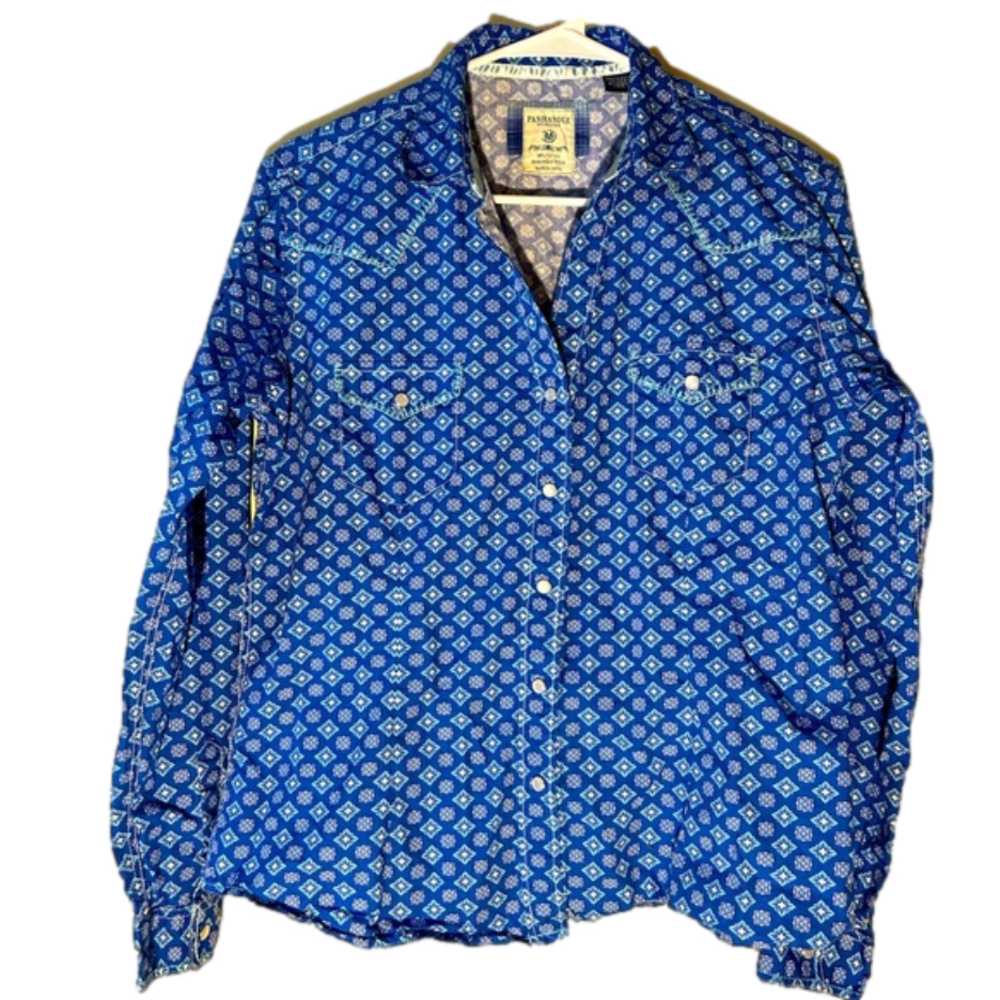 Panhandle Women’s pearl snap top.
